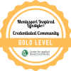 Montessori Inspired Lifestyle award badge for Merrill Gardens at Sheldon Park, in Eugene, Oregon