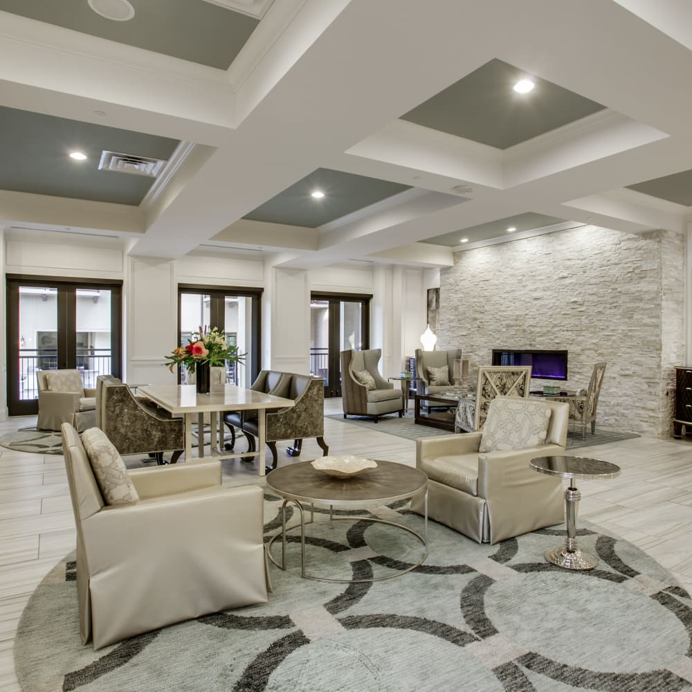 Interior of Cantabria at Turtle Creek's clubhouse in Dallas, Texas