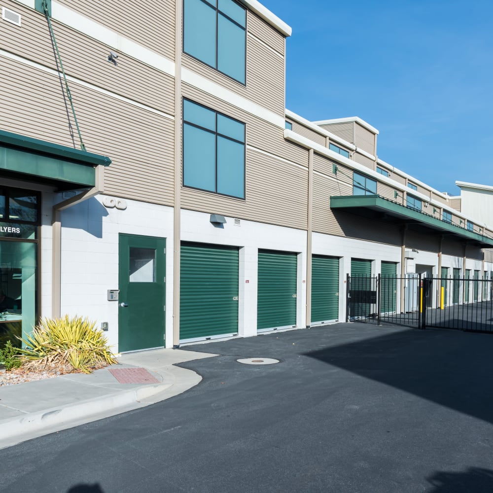 Easy access storage units at Cubes Self Storage in Millcreek, Utah