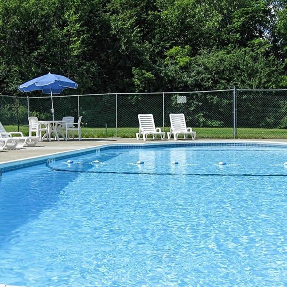 Swimming pool at Hillcrest Village in Niskayuna, New York