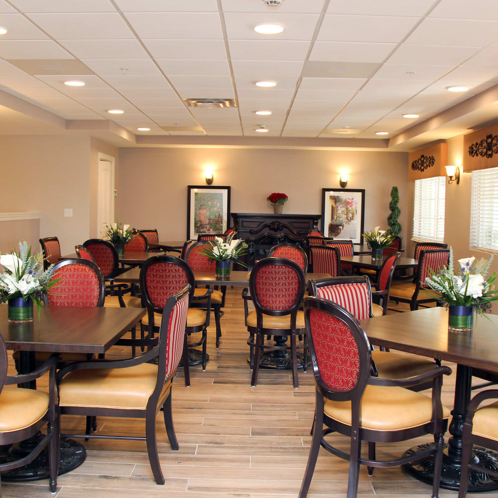 Learn about our dining program at Inspired Living Lewisville in Lewisville, Texas