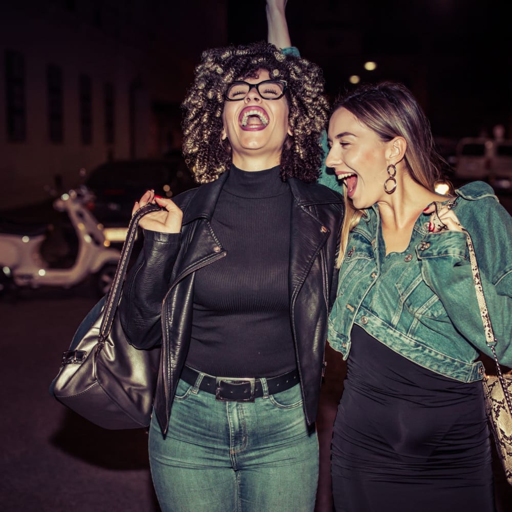Laugh and play near 17th Street Lofts in Atlanta, Georgia