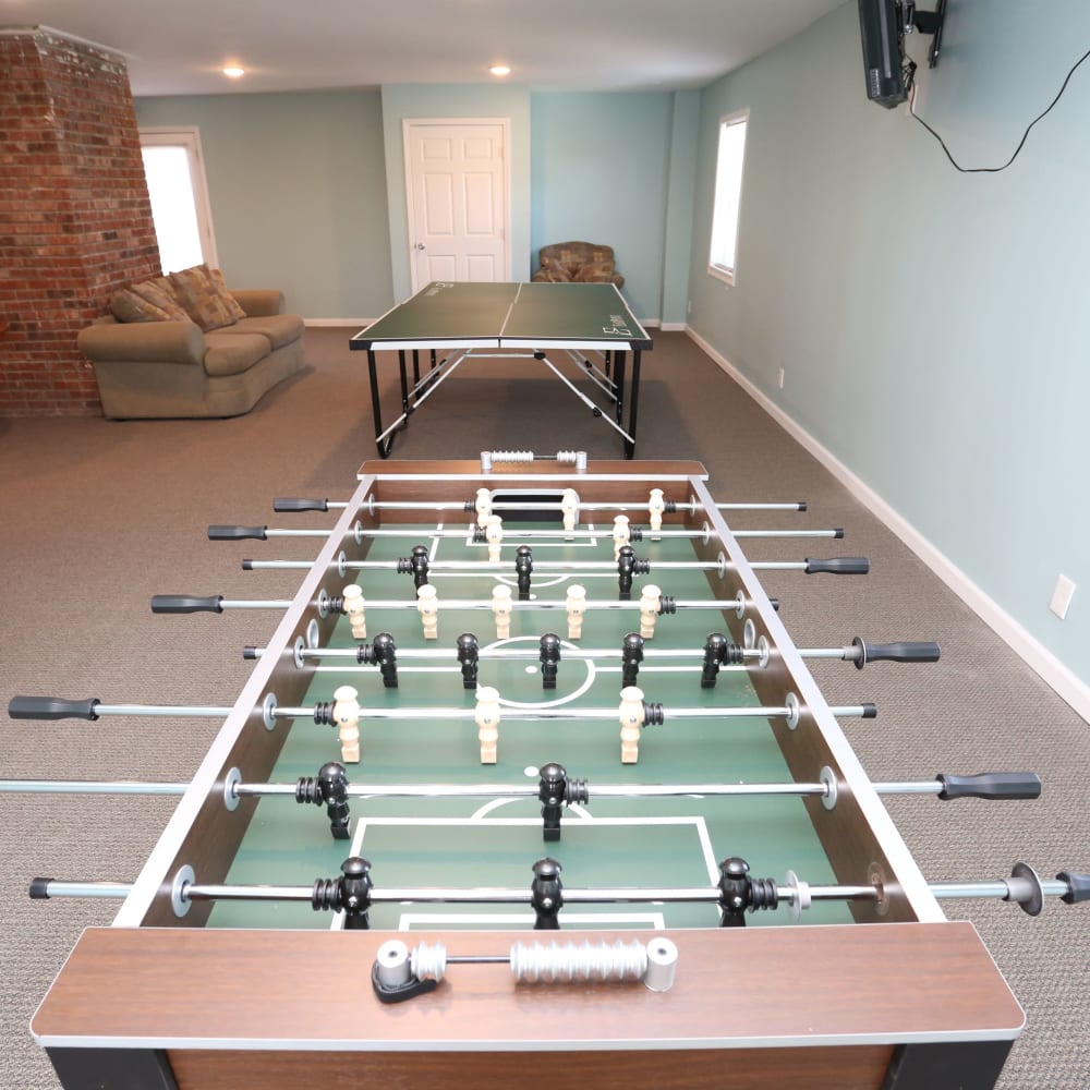 Resident lounge at Willowbrook Apartments in Louisville, Kentucky