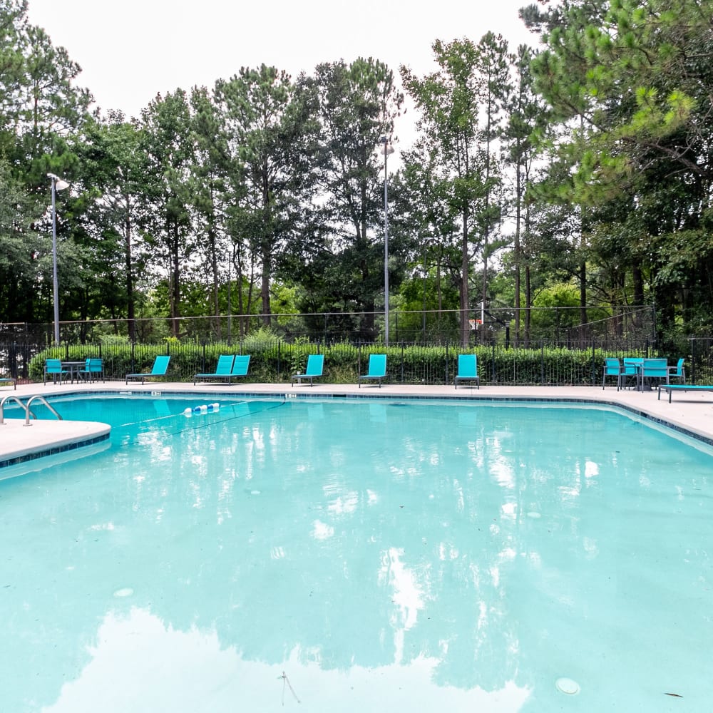 A large swimming pool at Cumberland Crossing in Marietta, Georgia