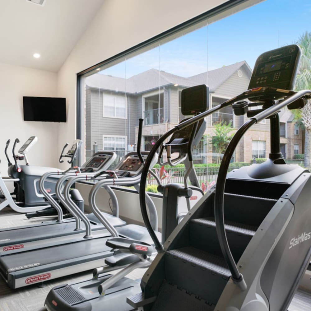 Fitness amenity round up at River Pointe in Conroe, Texas