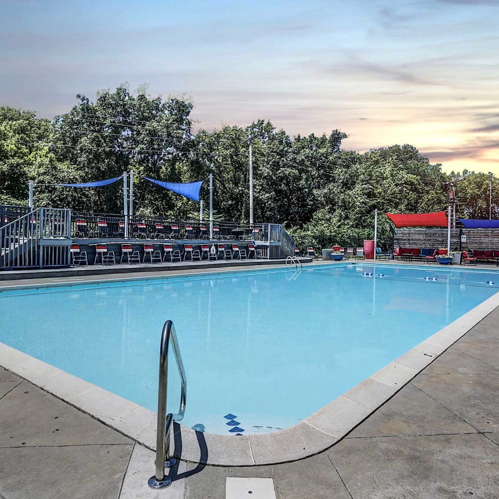 Olympic size swimming pool at The Boulevard in Roeland Park, Kansas