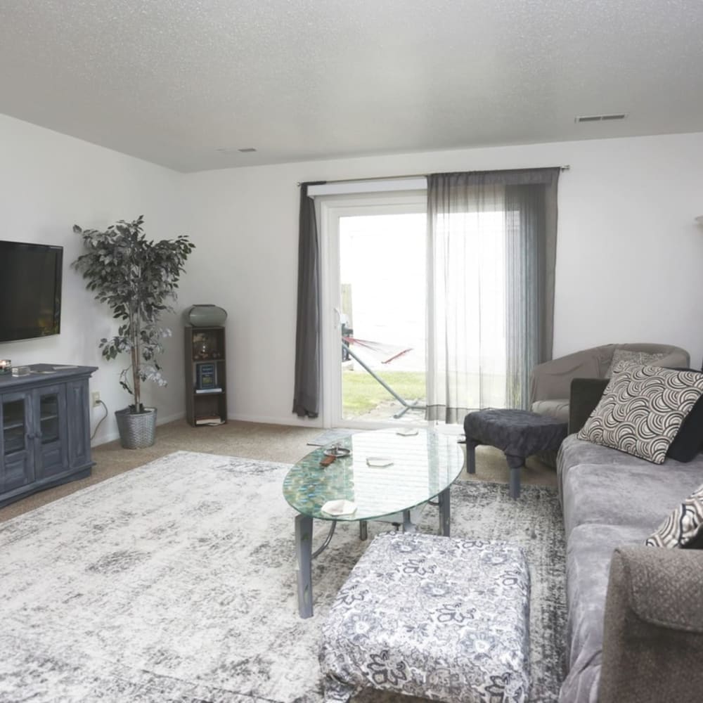 Livingroom at Spring Creek Townhomes in Springfield, Illinois