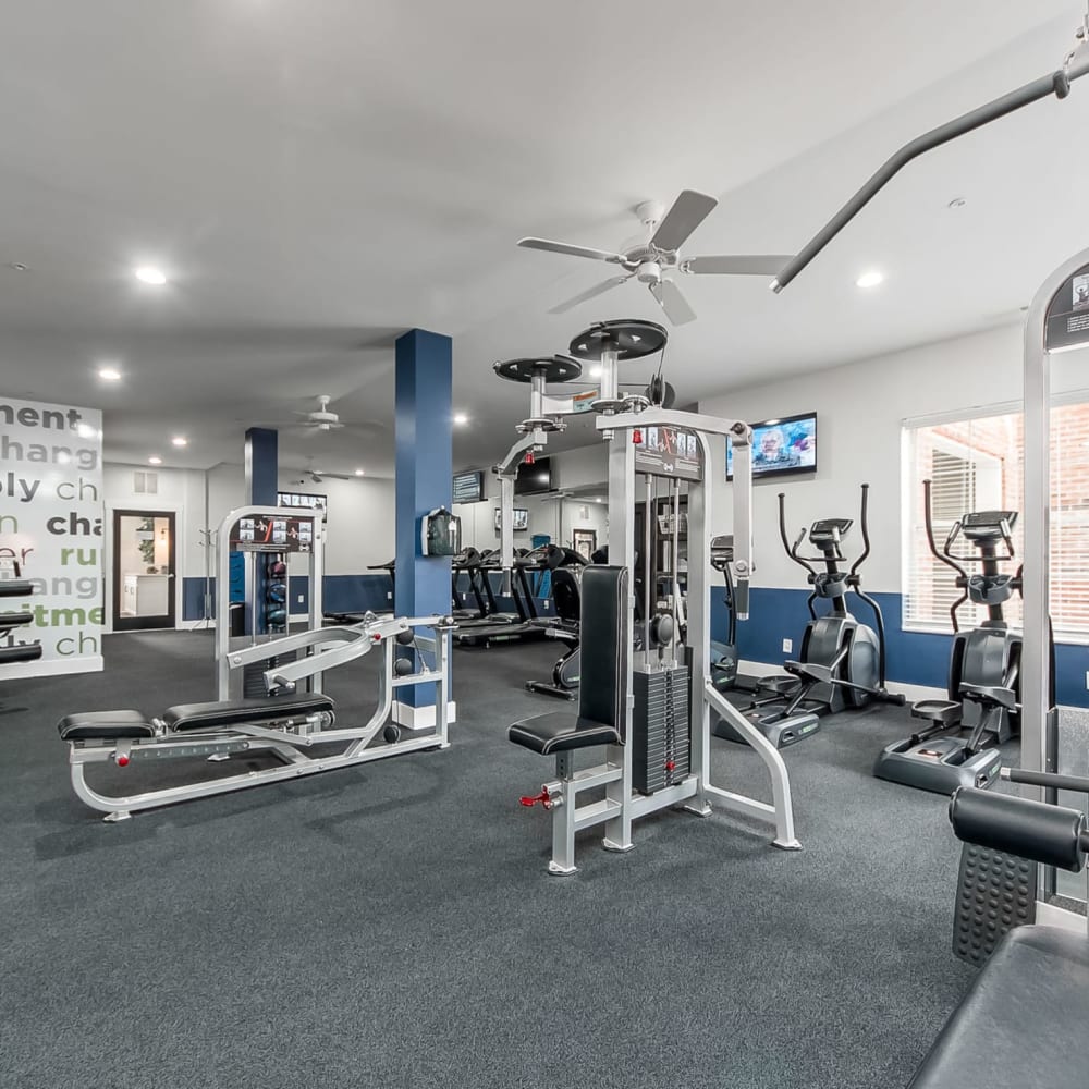 Onsite 24 Hour Fitness Center at The Greyson in Hilliard, Ohio