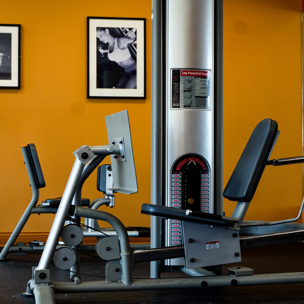fitness center at Tanglewood Apartments in Louisville, Kentucky