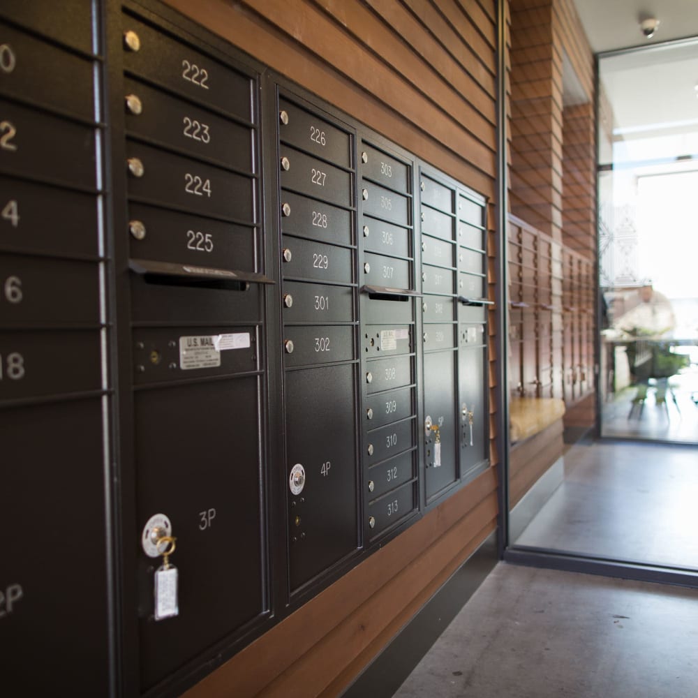 Mailboxes at Pinnex in Indianapolis, Indiana
