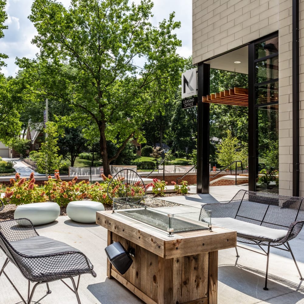 Community Courtyard at The MK in Indianapolis, Indiana