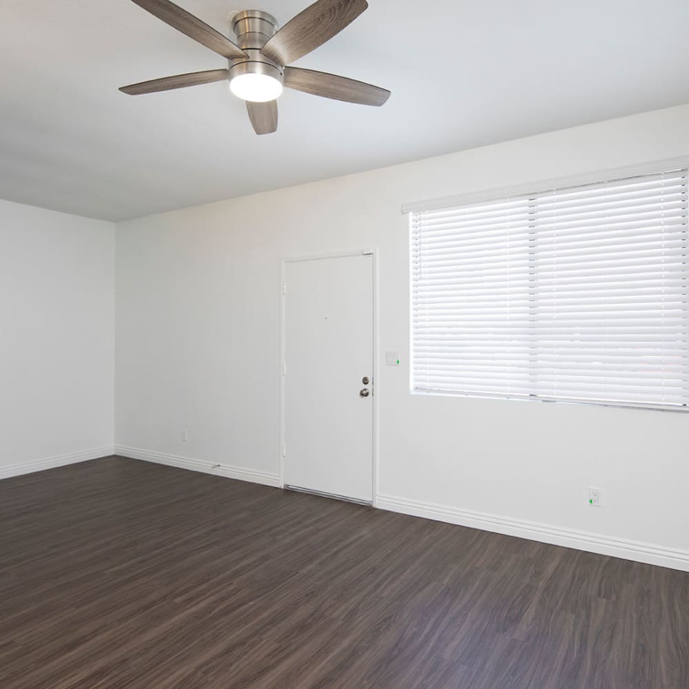 Large living room at Bridgeview Apartments, San Diego, California