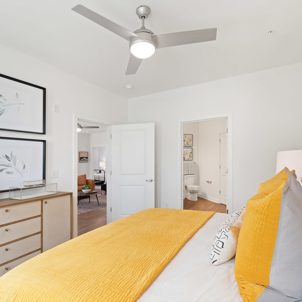 Large bedroom at Archer at Brookhill in Charlottesville, Virginia