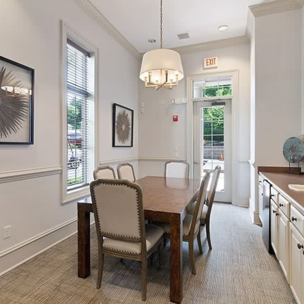 Resident clubhouse at Avemore Apartment Homes, Charlottesville, Virginia