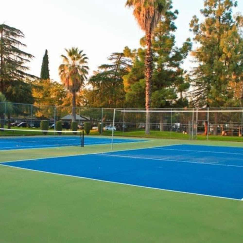 Teniis court at Torrey Ridge in Fresno, CA