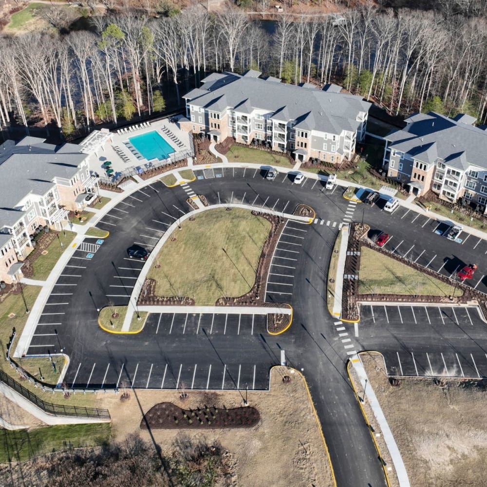 Expansive location campus at Boulders Lakeview in North Chesterfield, Virginia
