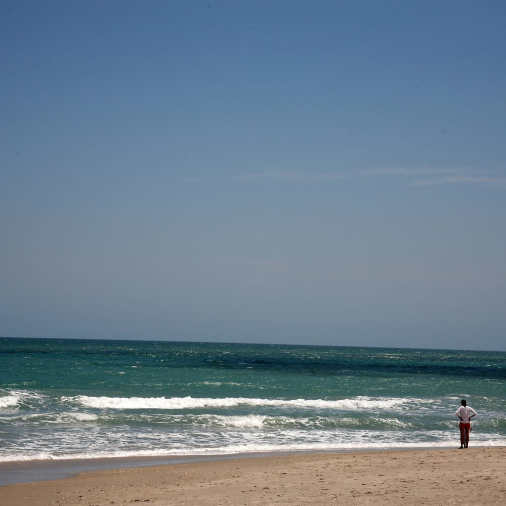 Beach near Beachside Apartments in Satellite Beach, Florida