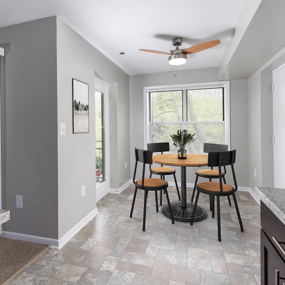 View Floor Plans at Yorkshire Apartments, Silver Spring, Maryland