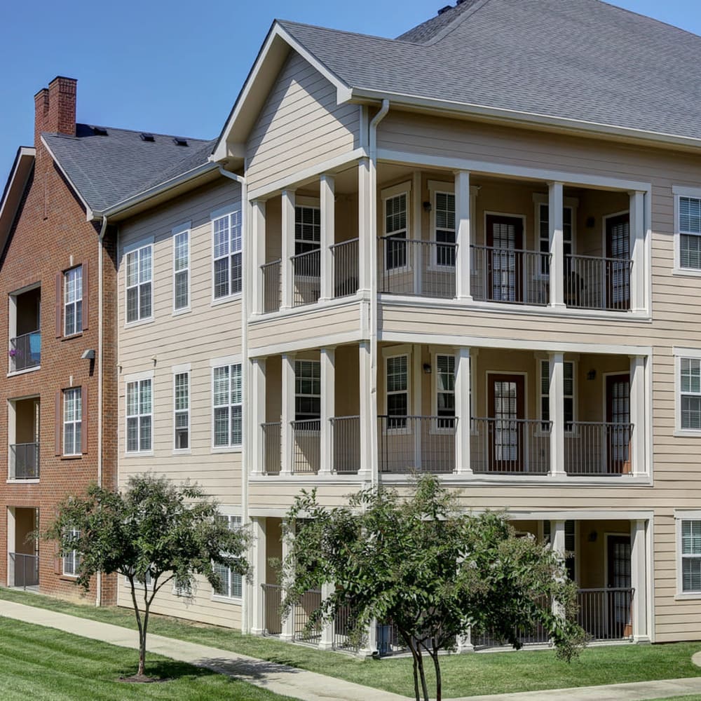 Upscale community at Deerfield at Providence in Mt. Juliet, Tennessee