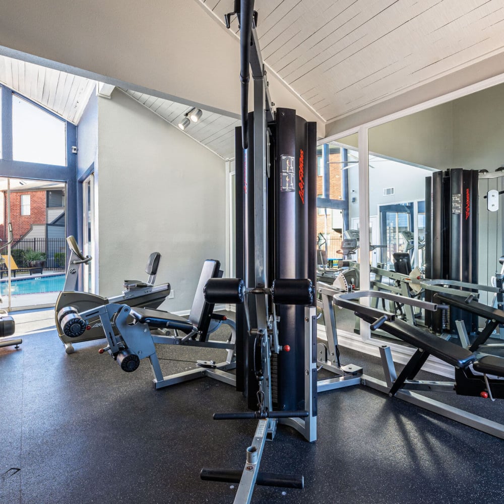 Fitness Center at The Linc at Cypress in Houston, Texas