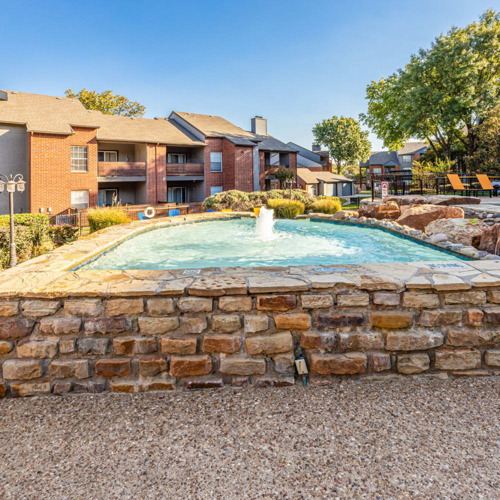 Spa hot tub at The Bradford on the Park in Bedford, Texas