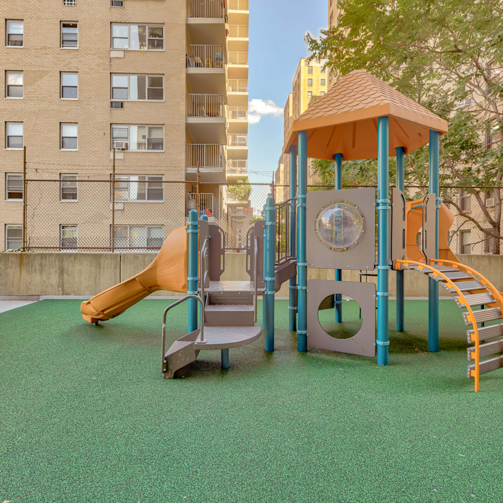 Playground at Tower West Apartments in New York, New York