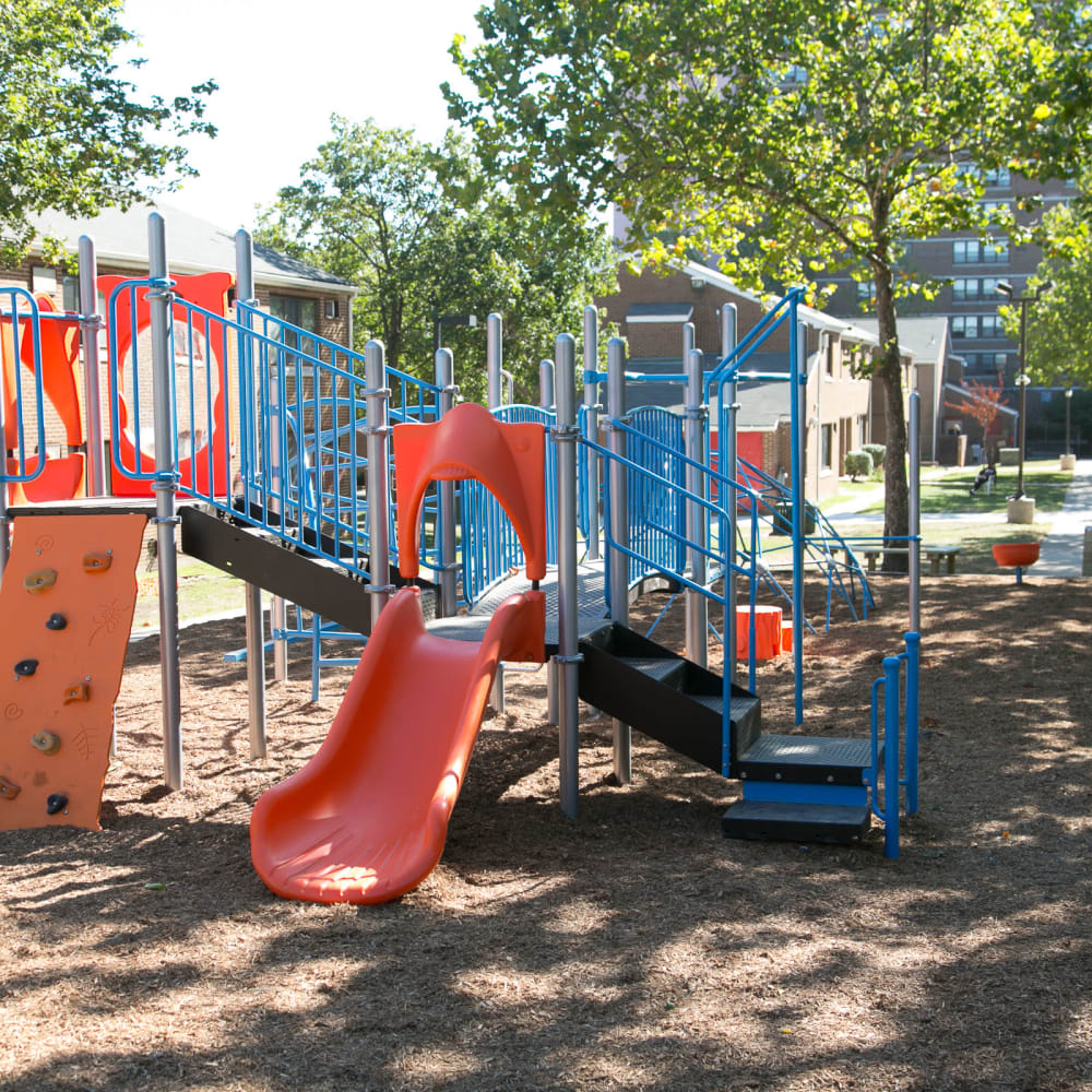 Playground at Grace West Manor Apartments in Newark, New Jersey