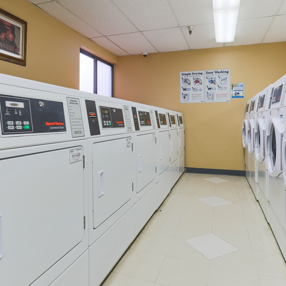 Laundry facility at Coraopolis Towers in Coraopolis, Pennsylvania