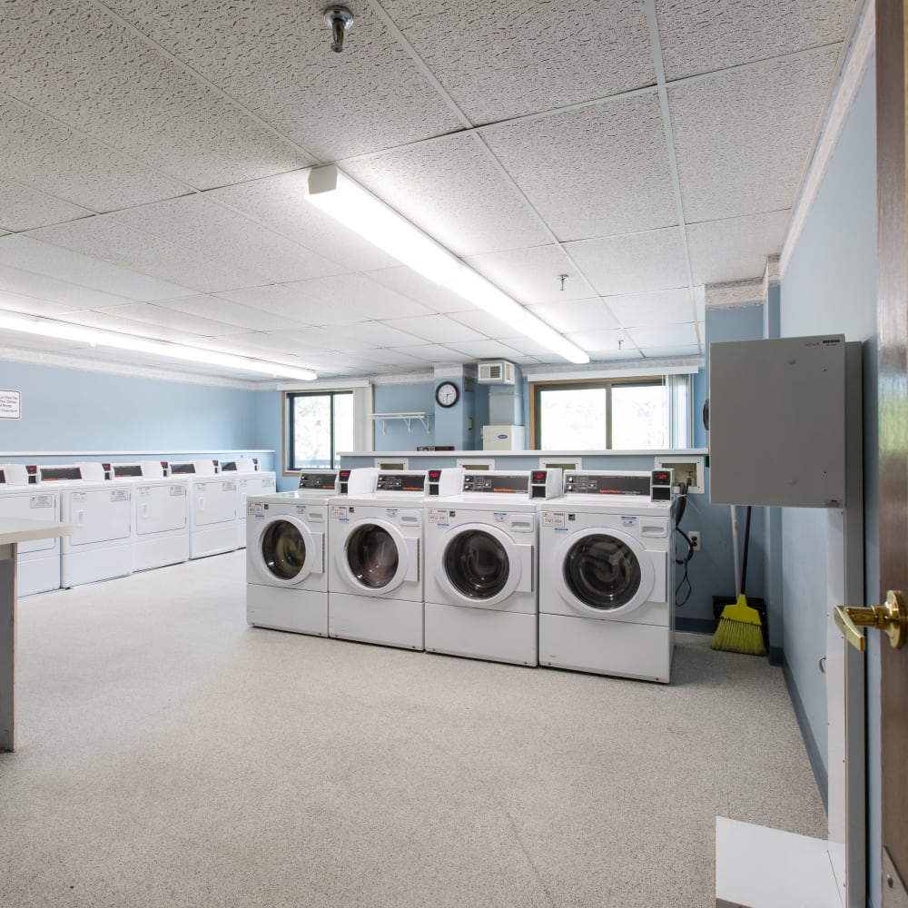 Laundry facility at North Port Village in Port Huron, Michigan
