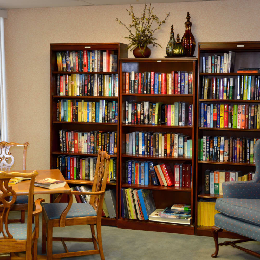 Library at Tower 43 in Kent, Ohio