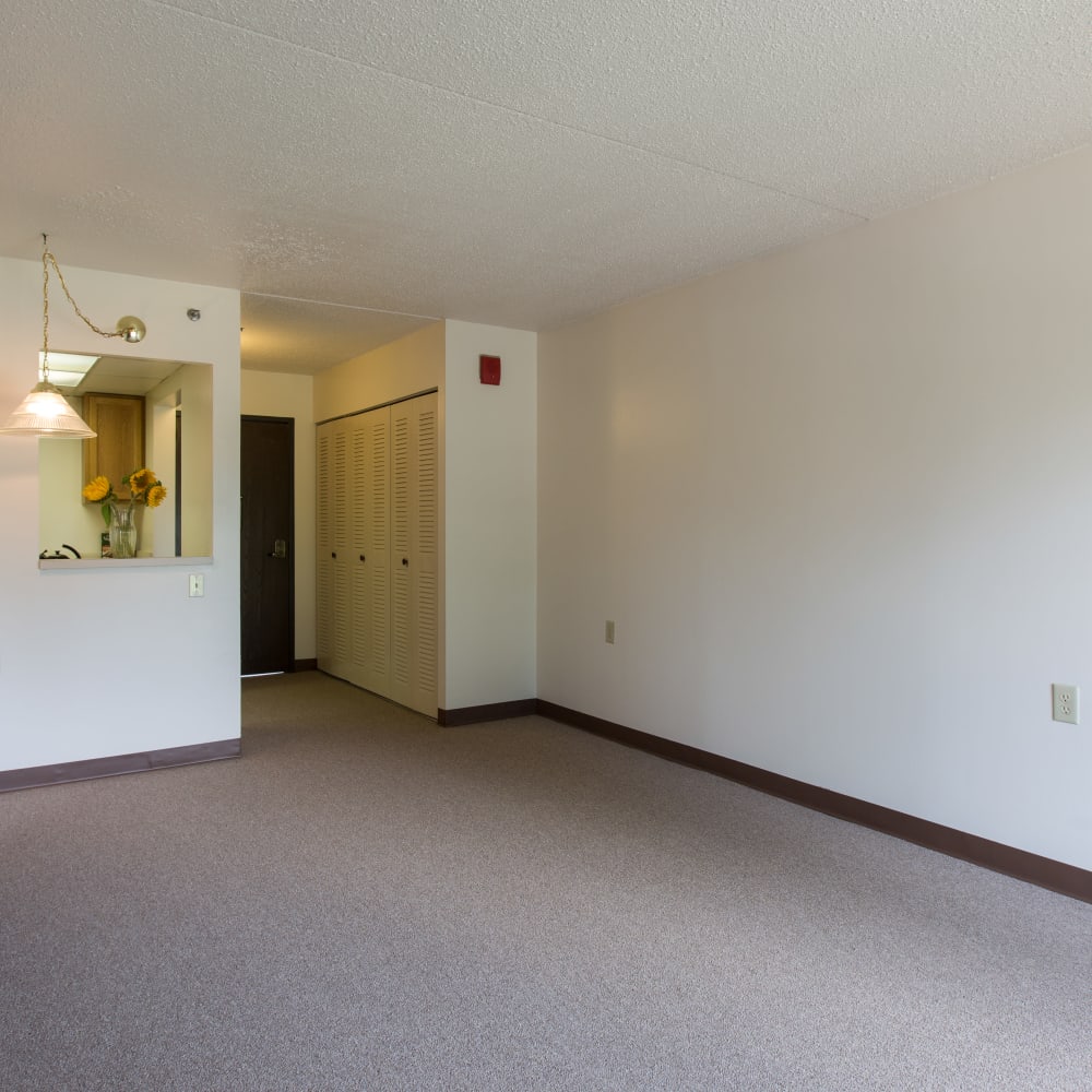 Entry way into a unit at Ziegler Place in Livonia, Michigan