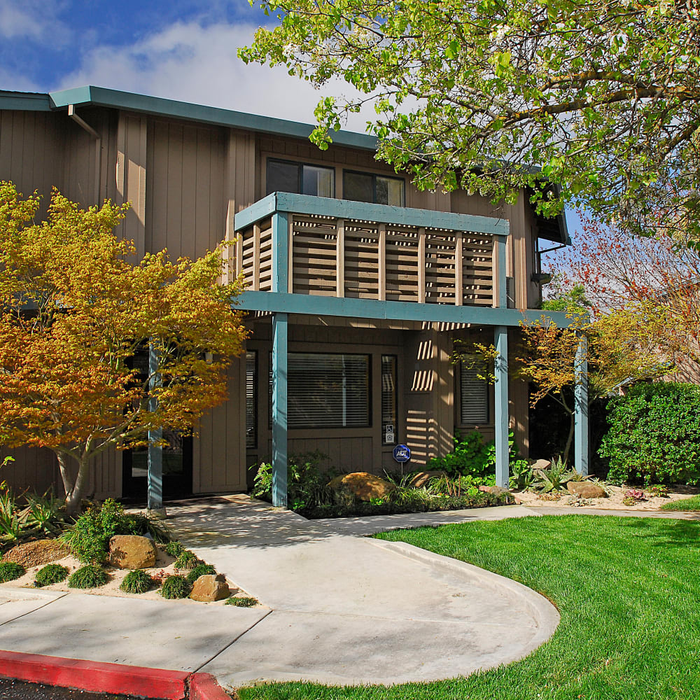 Entrance to the office at Temescal in Davis, California