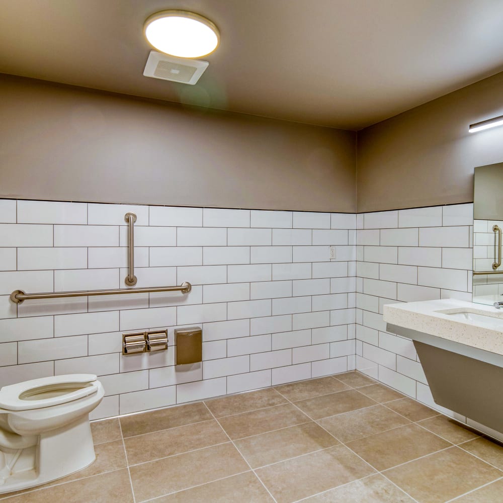 Bathroom at Argonaut/El Tovar Apts in Denver, Colorado