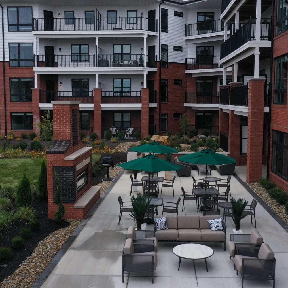 Al Fresco area at The Regency, McKees Rocks, Pennsylvania