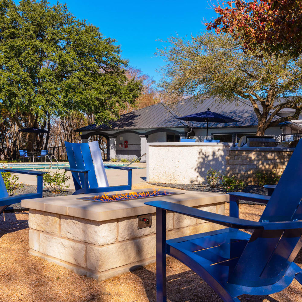 Firepit at Ellie Apartments in Austin, Texas