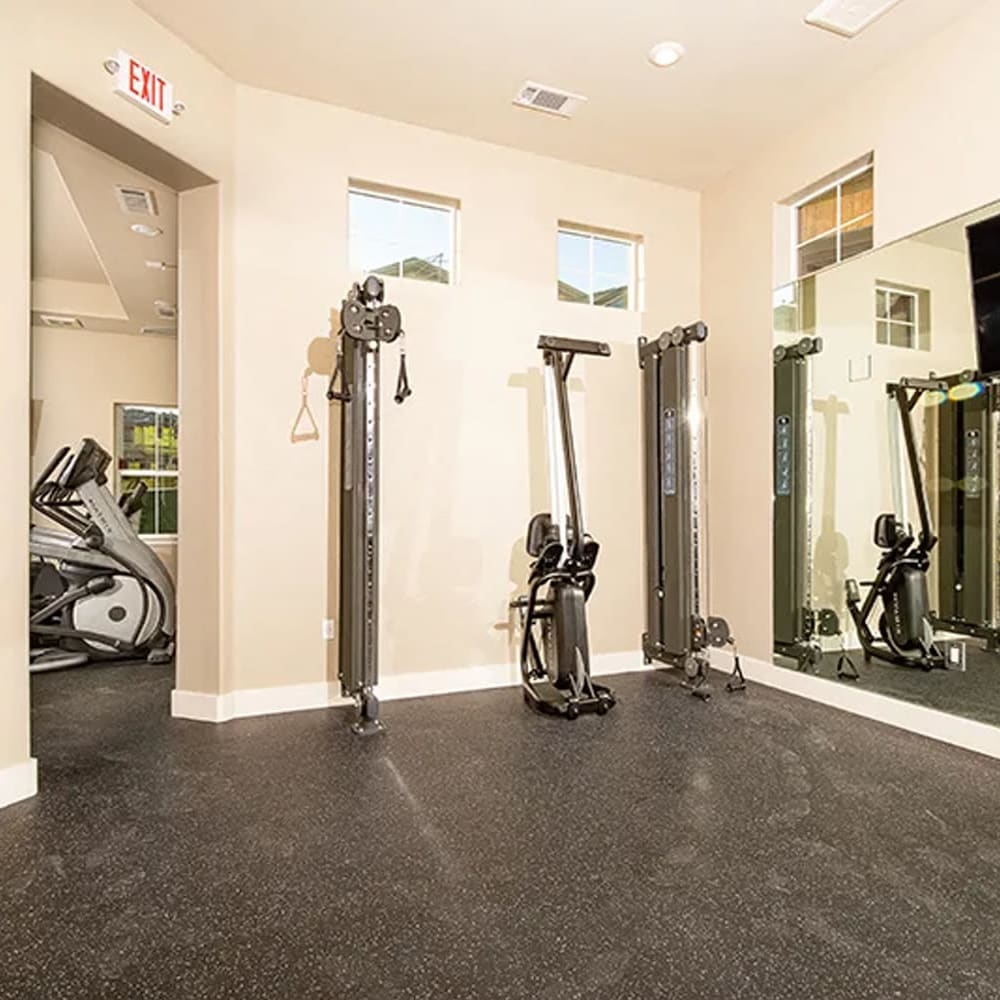 Fitness studio at Village at Vintage Ranch in American Canyon, California
