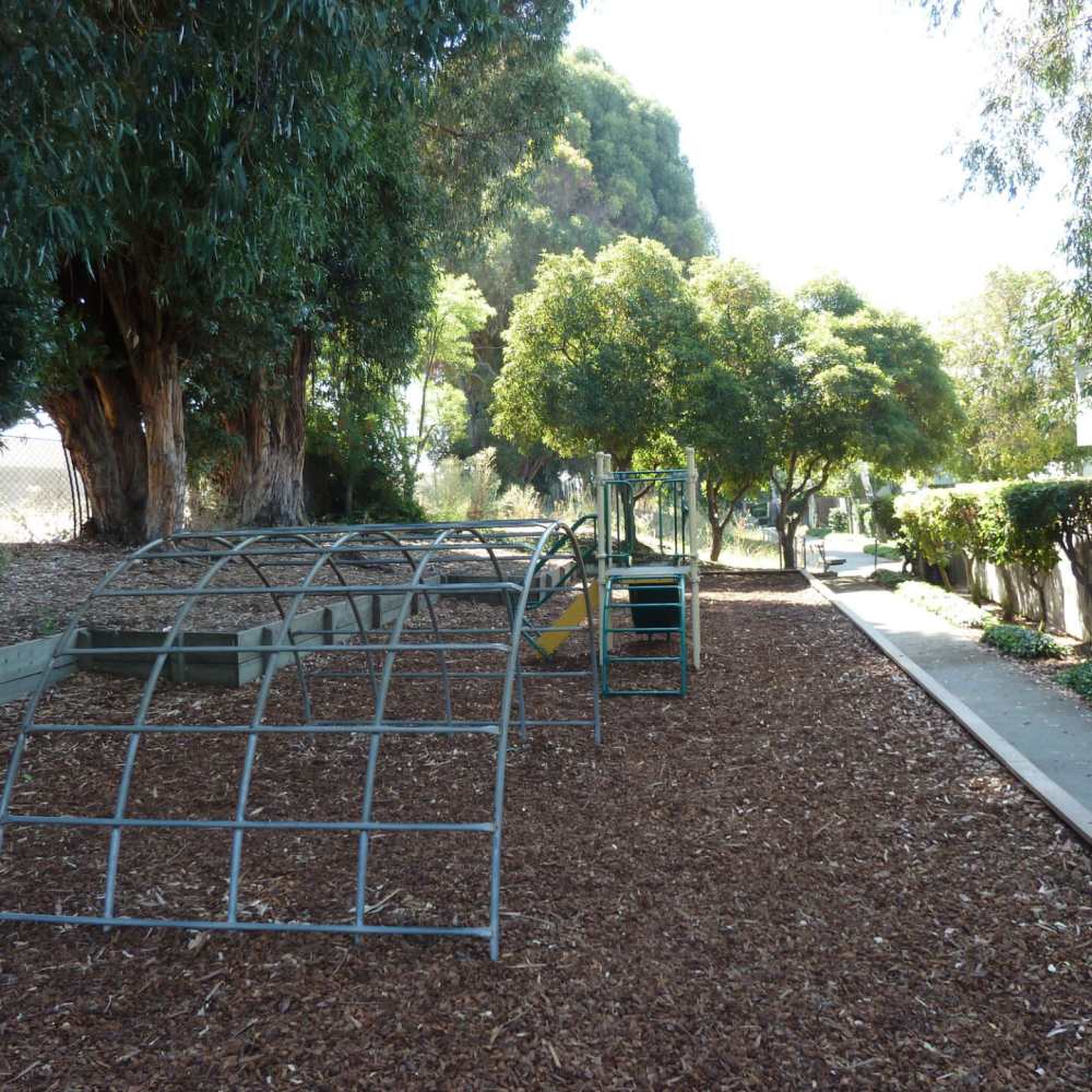 Community playground at Roberts Lane in Fremont, California