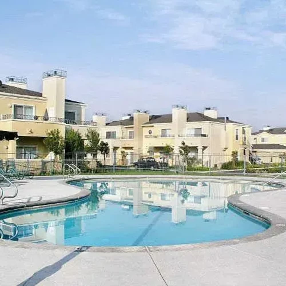 Swimming pool at Torcello Apartments in Stockton, California