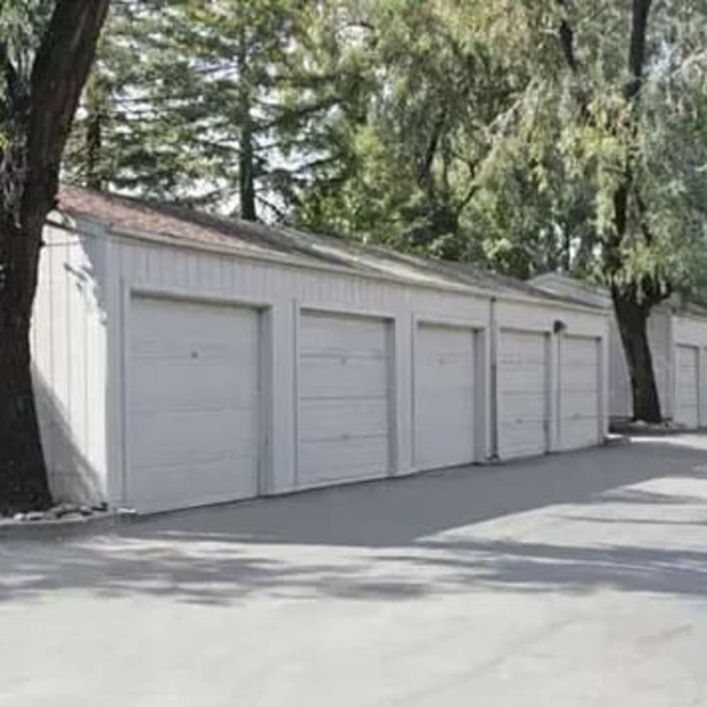 Garages at Westpointe Apartments in Stockton, California