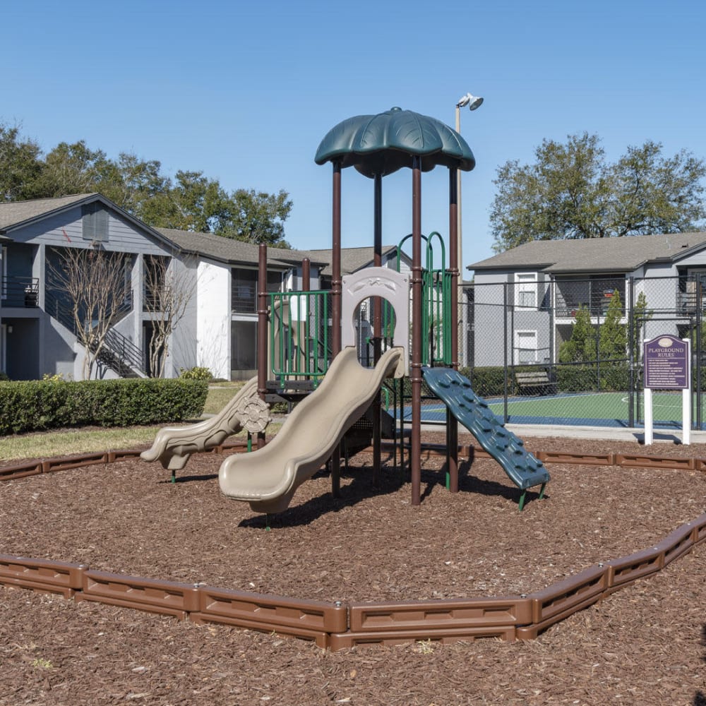 Children's playground at Parke East in Orlando, Florida