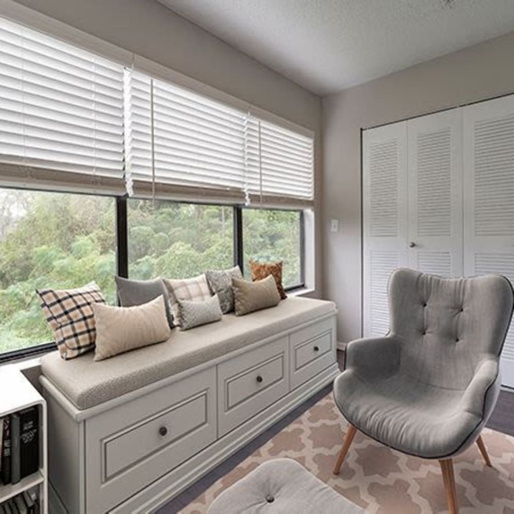 Bonus space with great views and lots of windows at The Edge at Lake Lotus in Altamonte Springs, Florida