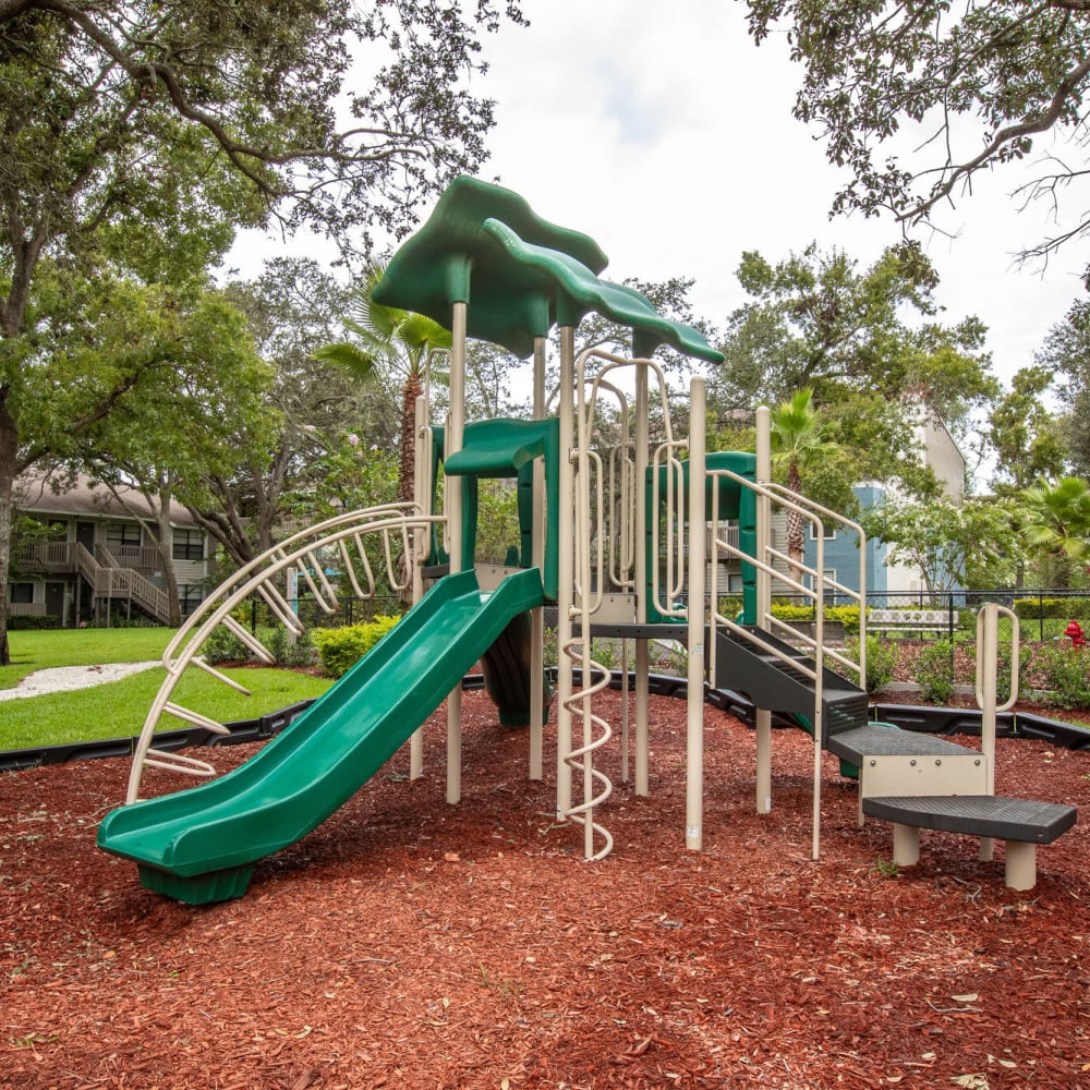 Children's playground at Stillwater Palms in Palm Harbor, Florida