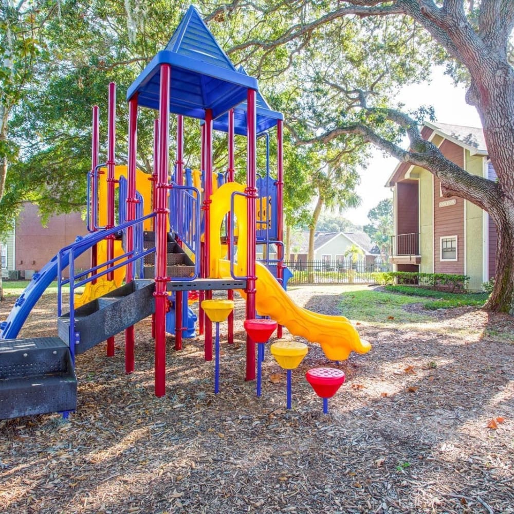 Children's playground at Bayou Point in Pinellas Park, Florida