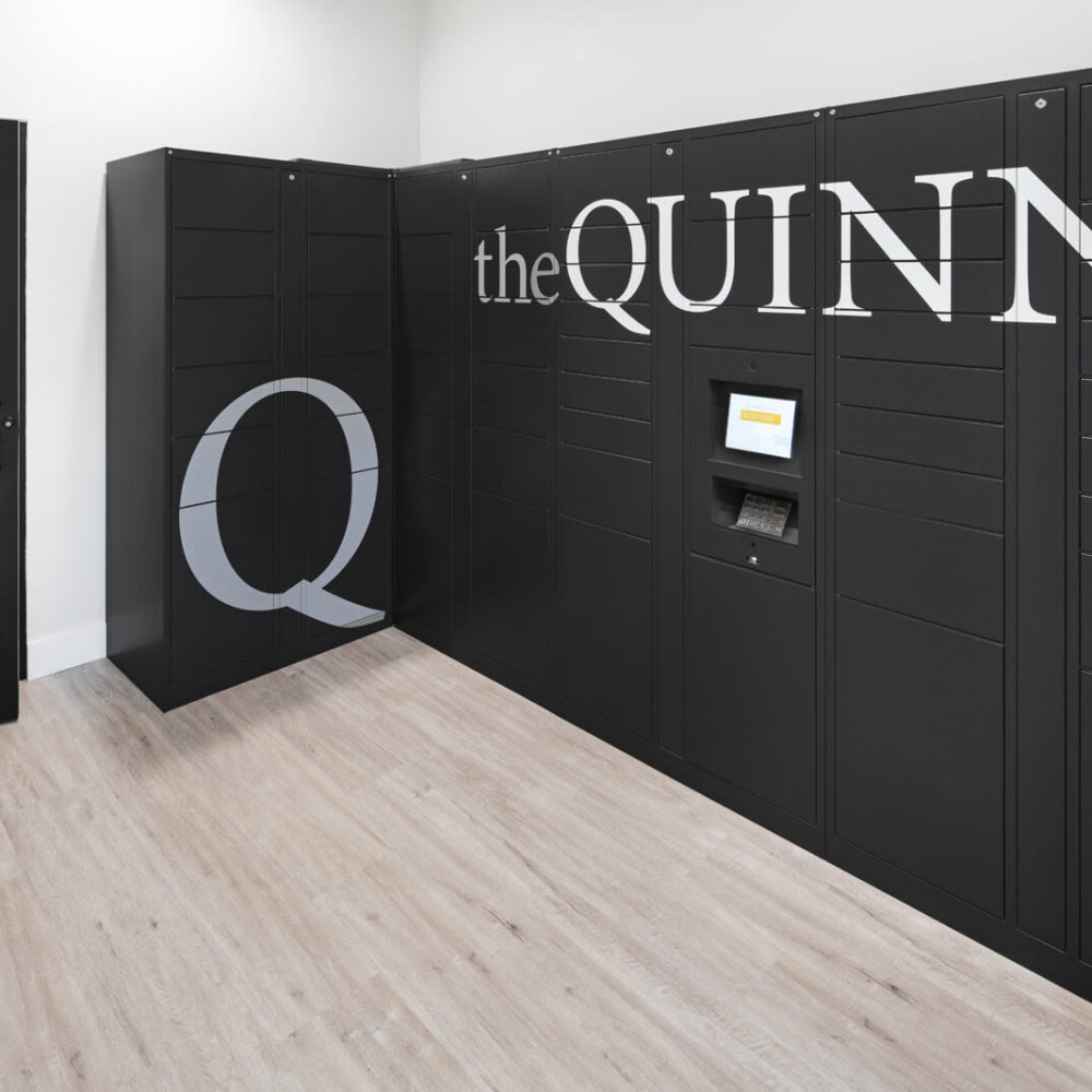 Package receiving center at The Quinn in Las Vegas, Nevada