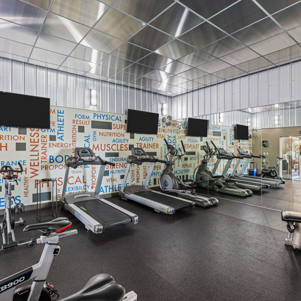 Fitness center at Constellation in Renton, Washington