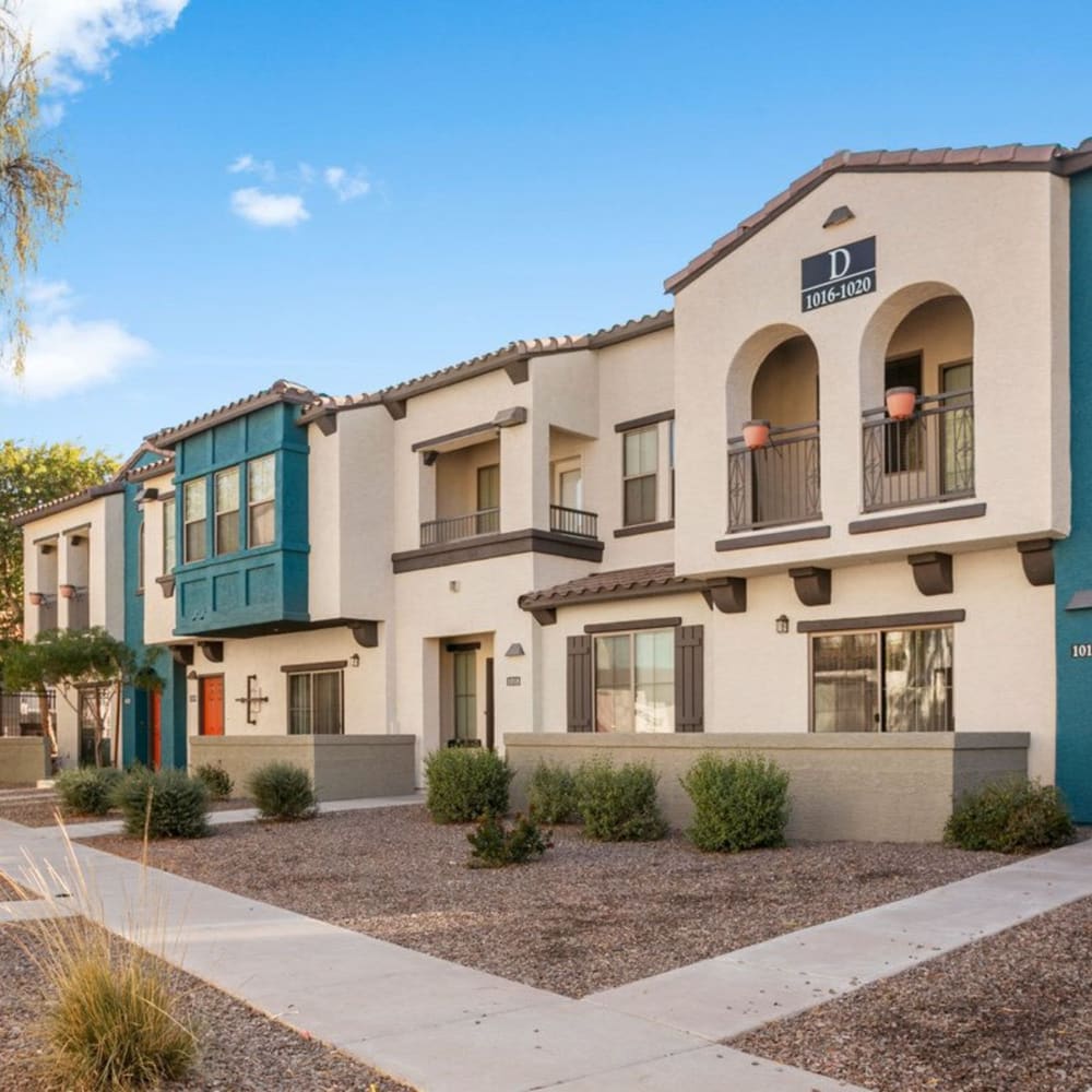 Exterior of Townhomes at Kyrene in Tempe, Arizona