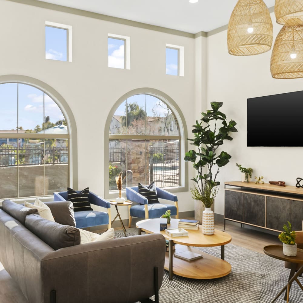 Seating for residents at Townhomes at Kyrene in Tempe, Arizona