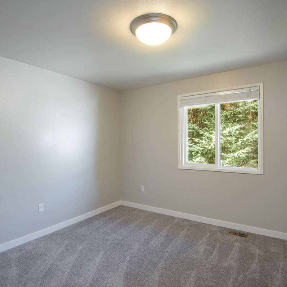 Bedroom at Townhomes at Mountain View in Puyallup, Washington