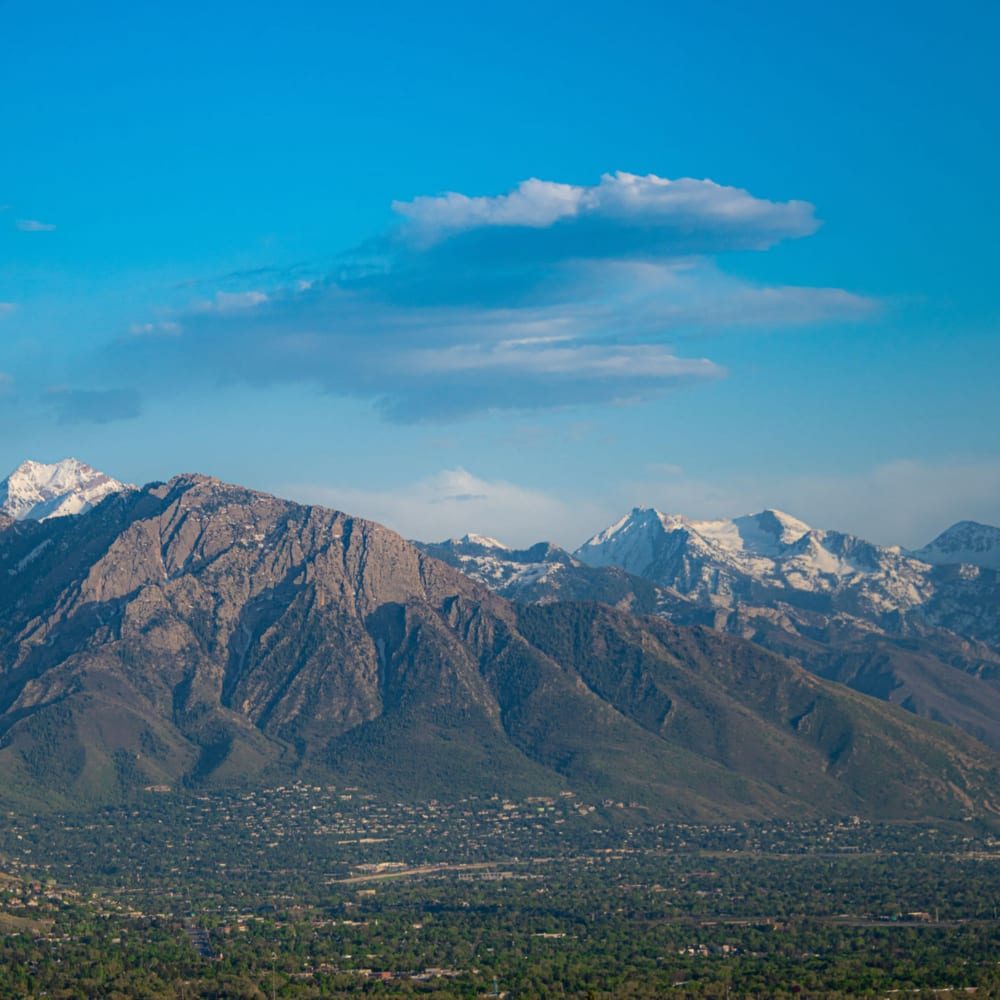 Mountains near Revolve in Murray, Utah