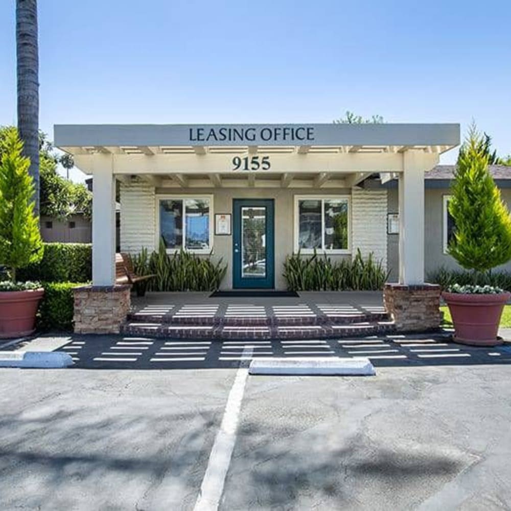 Leasing office at Park Grove in Garden Grove, California